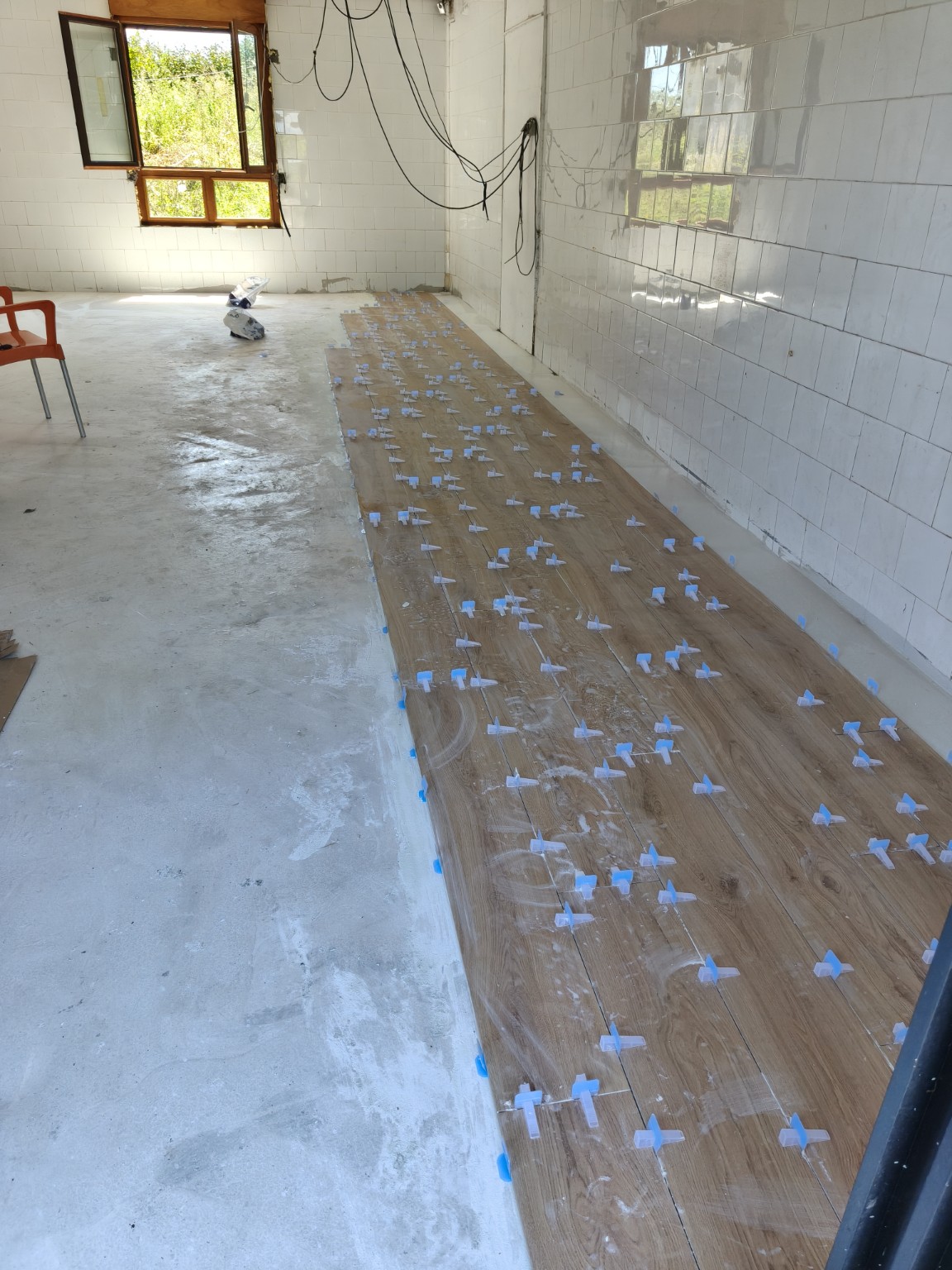 Inicio de colocación